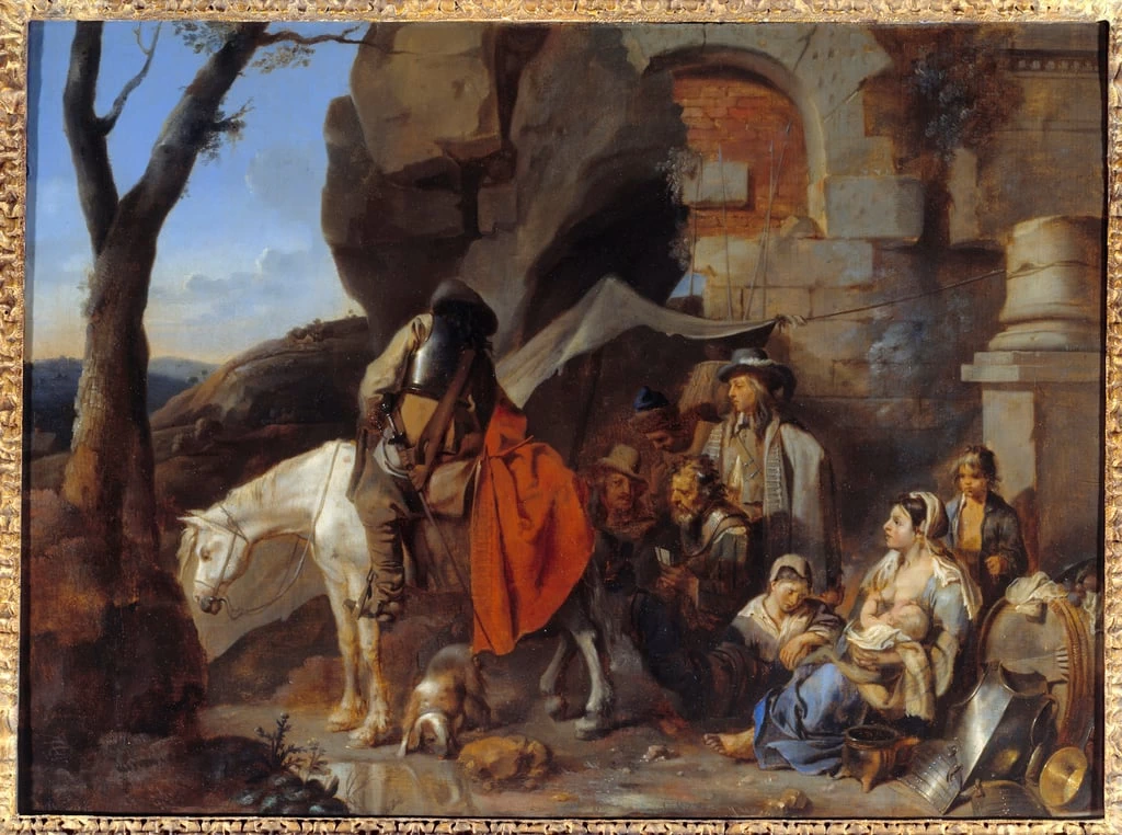 Riposo dei soldati - Louvre, Parigi
